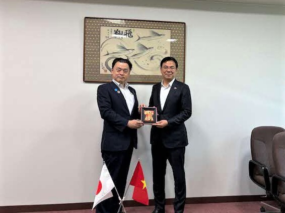知事面談と講演会のようす