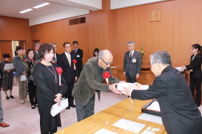 石橋夫妻選定式