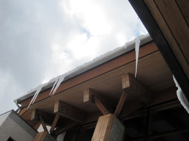 （写真）つらら