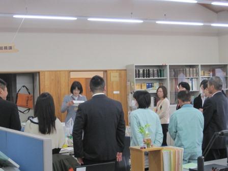 新年度スタート (写真)新年度スタート