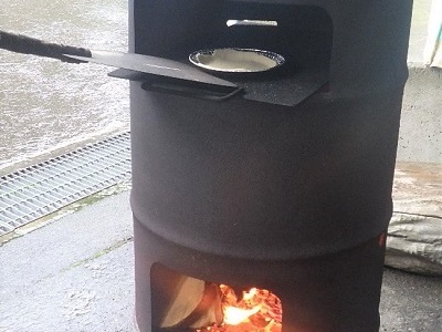 生地だけで素焼きを行う画像