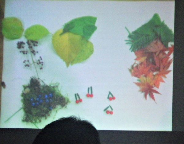 参加者の紅葉アート作品その５の画像