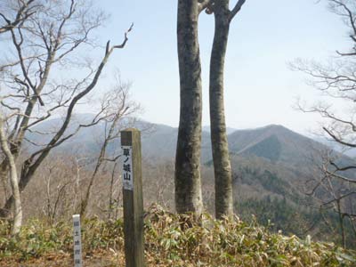 草ノ城山山頂の画像