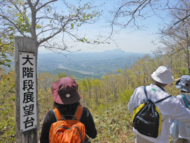 大階段展望台からの眺望