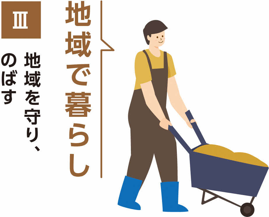 地域を守りのばす