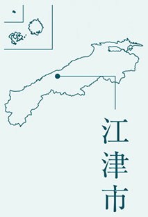 江津市の地図
