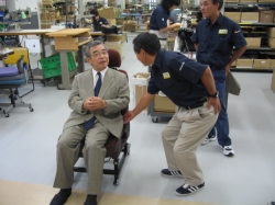 視察の様子 視察の様子その2