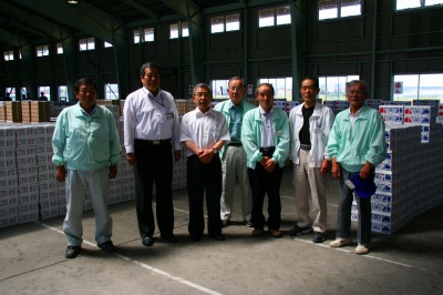 生産者の方々と 生産者の方々と