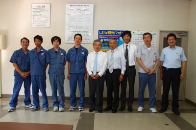 関係者の皆さんと 関係者の皆さんと