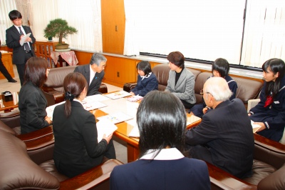 懇談の様子 懇談の様子