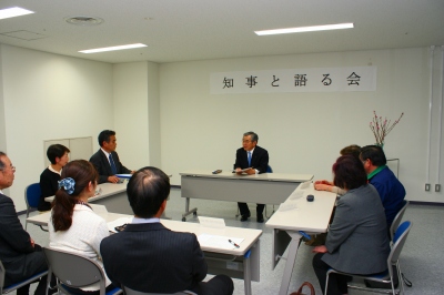懇談の様子 懇談の様子