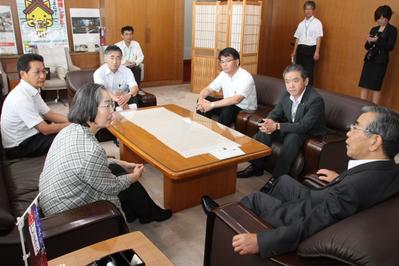 懇談の様子