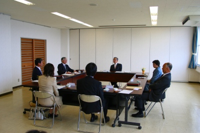 多伎町の皆さんとの懇談の様子 多伎町の皆さんとの懇談の様子