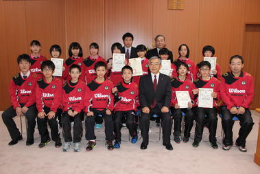 選手の皆さんと