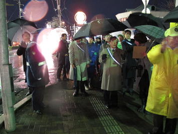 防犯カメラ設置状況の視察