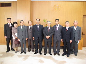 古田川さんとの記念撮影