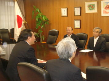 海江田経済産業大臣への要望活動