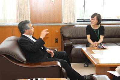 抱負をきく知事