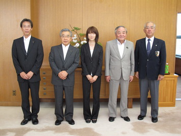 杉原さんと記念撮影