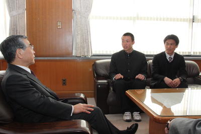 訪問の様子の写真その1