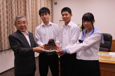 県立矢上高等学校のチームの皆さん