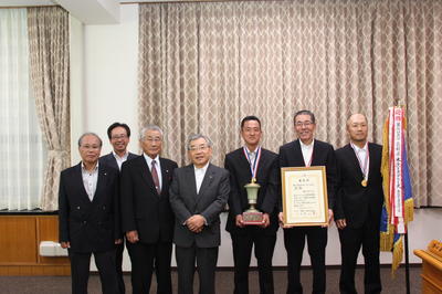 木次ミステリーズと島根県ソフトボール協会の皆さん