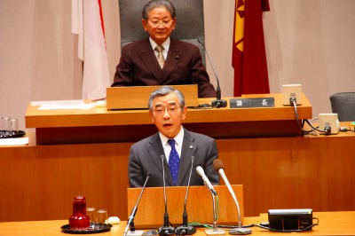 平成２２年２月定例県議会の様子