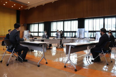 懇談のようす