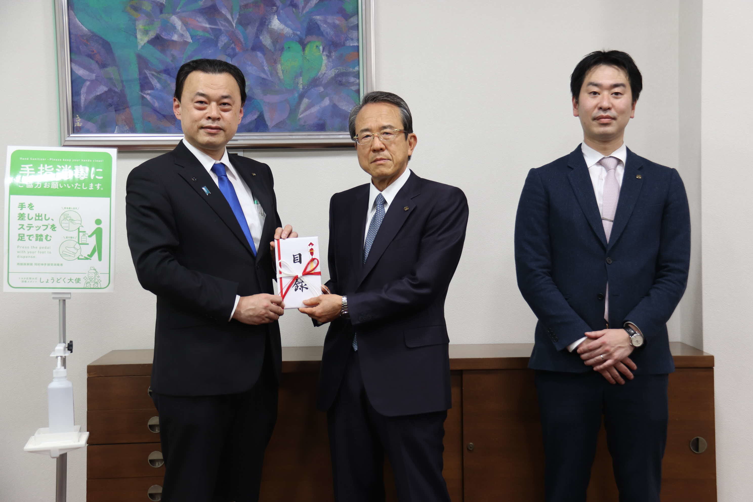 みなさんと記念撮影