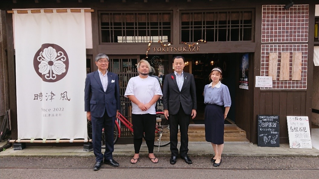 時津風の皆さんと