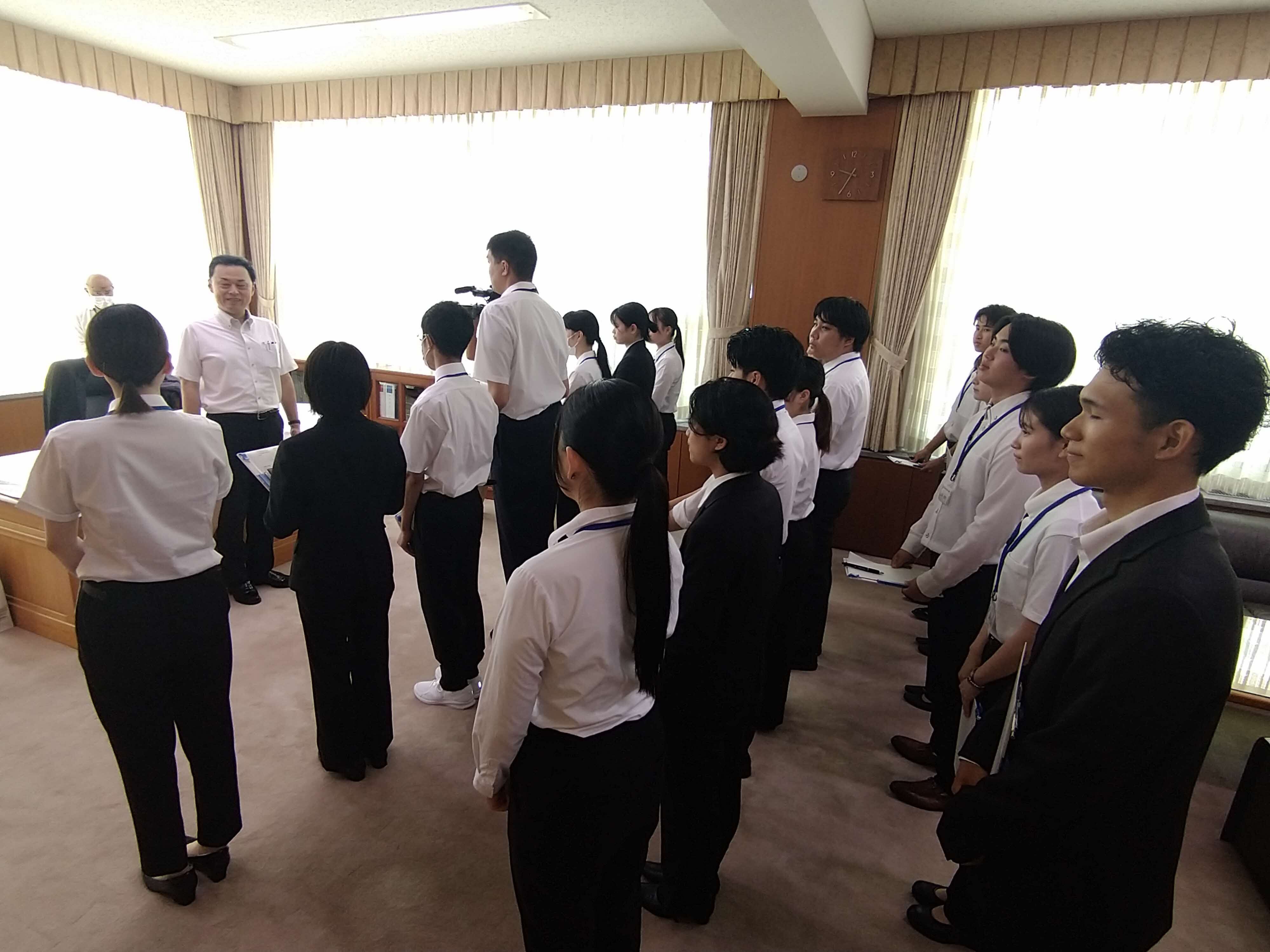 歓談のようす②