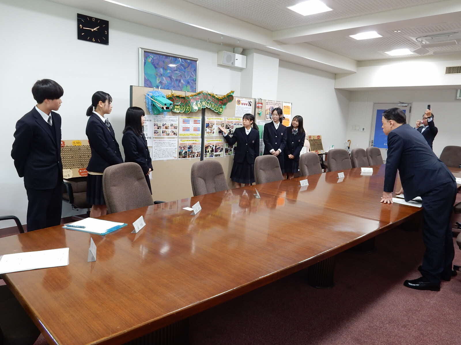 報告のようす