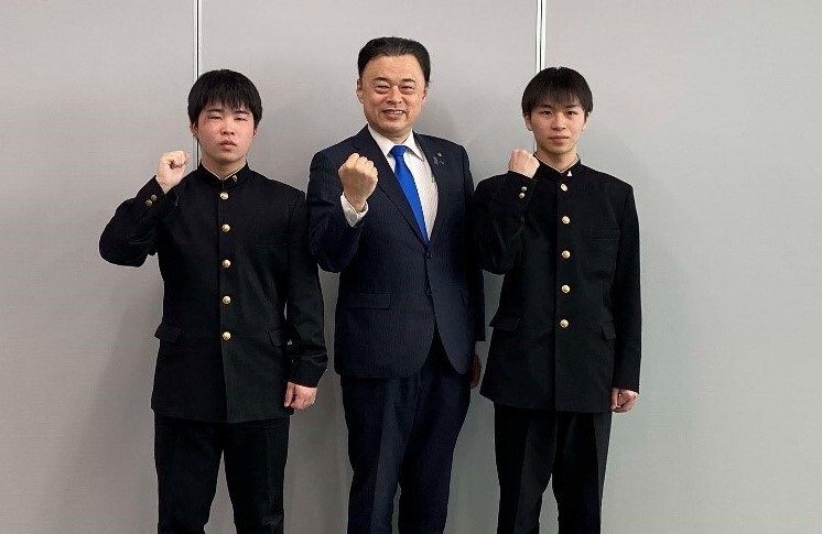 入学生の皆さんと