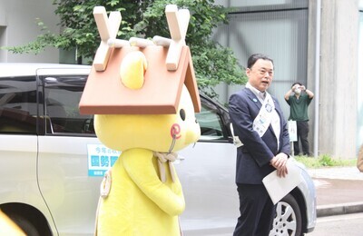 知事挨拶のようす