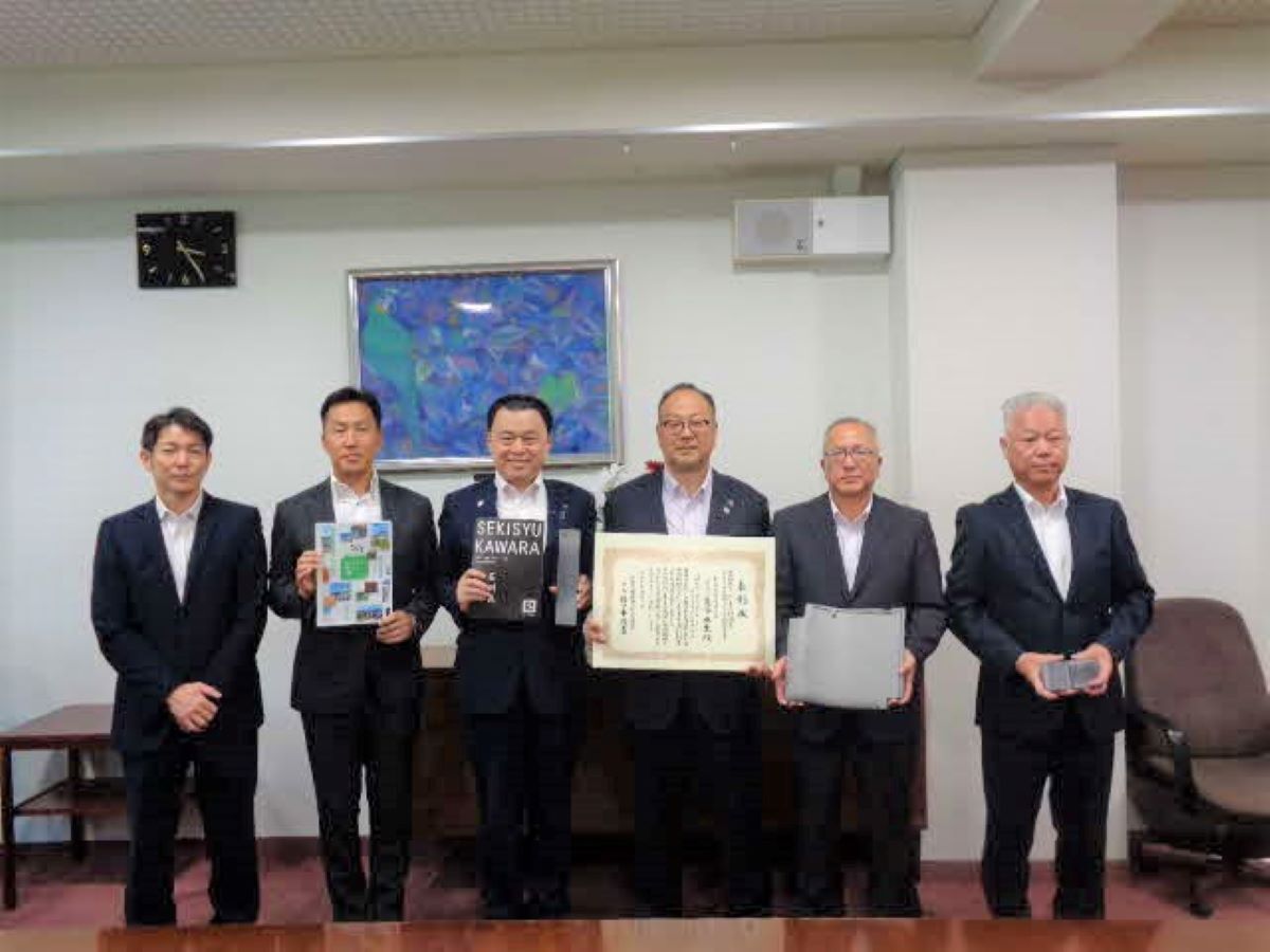 石州瓦工業組合の皆さんと