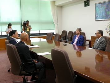 懇談のようす