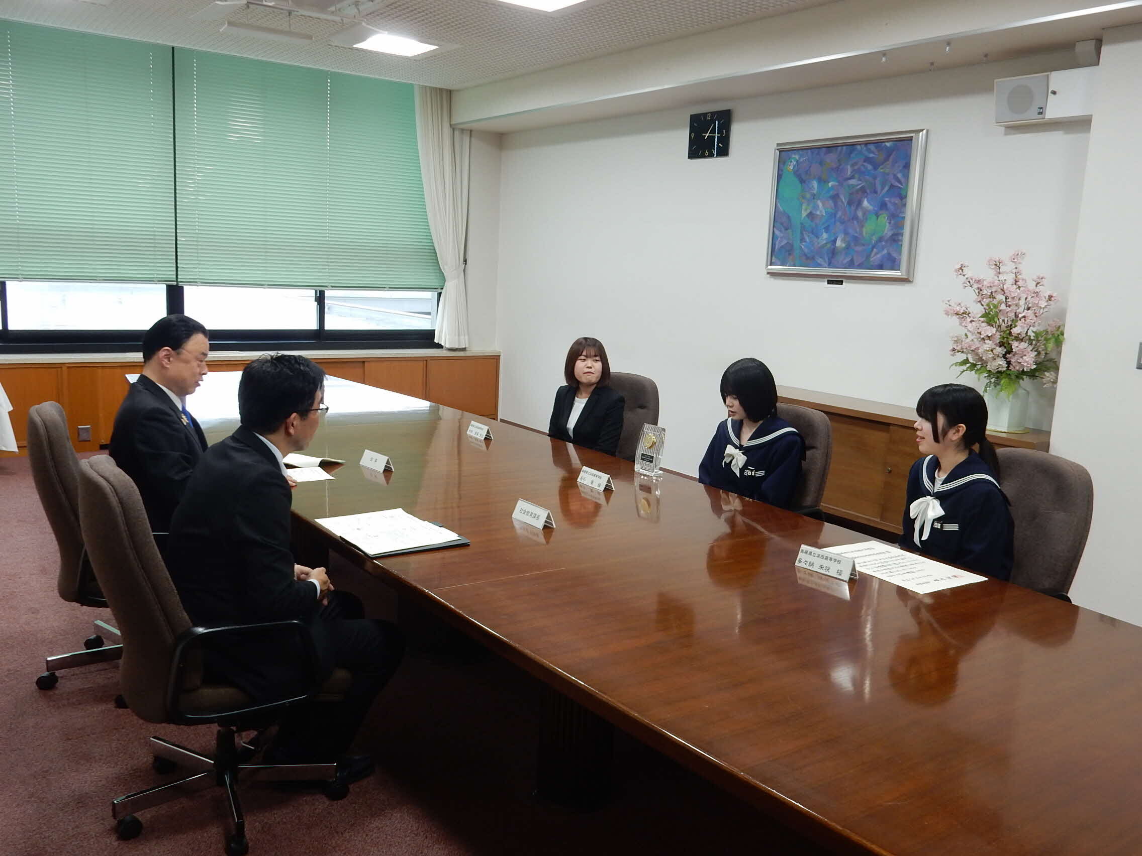 懇談のようす