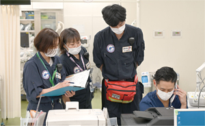 医療スタッフの写真