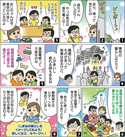 フォトしまねの紹介漫画