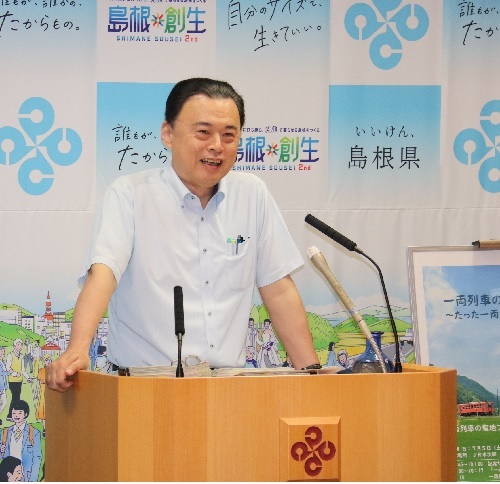 ７月２日知事定例会見