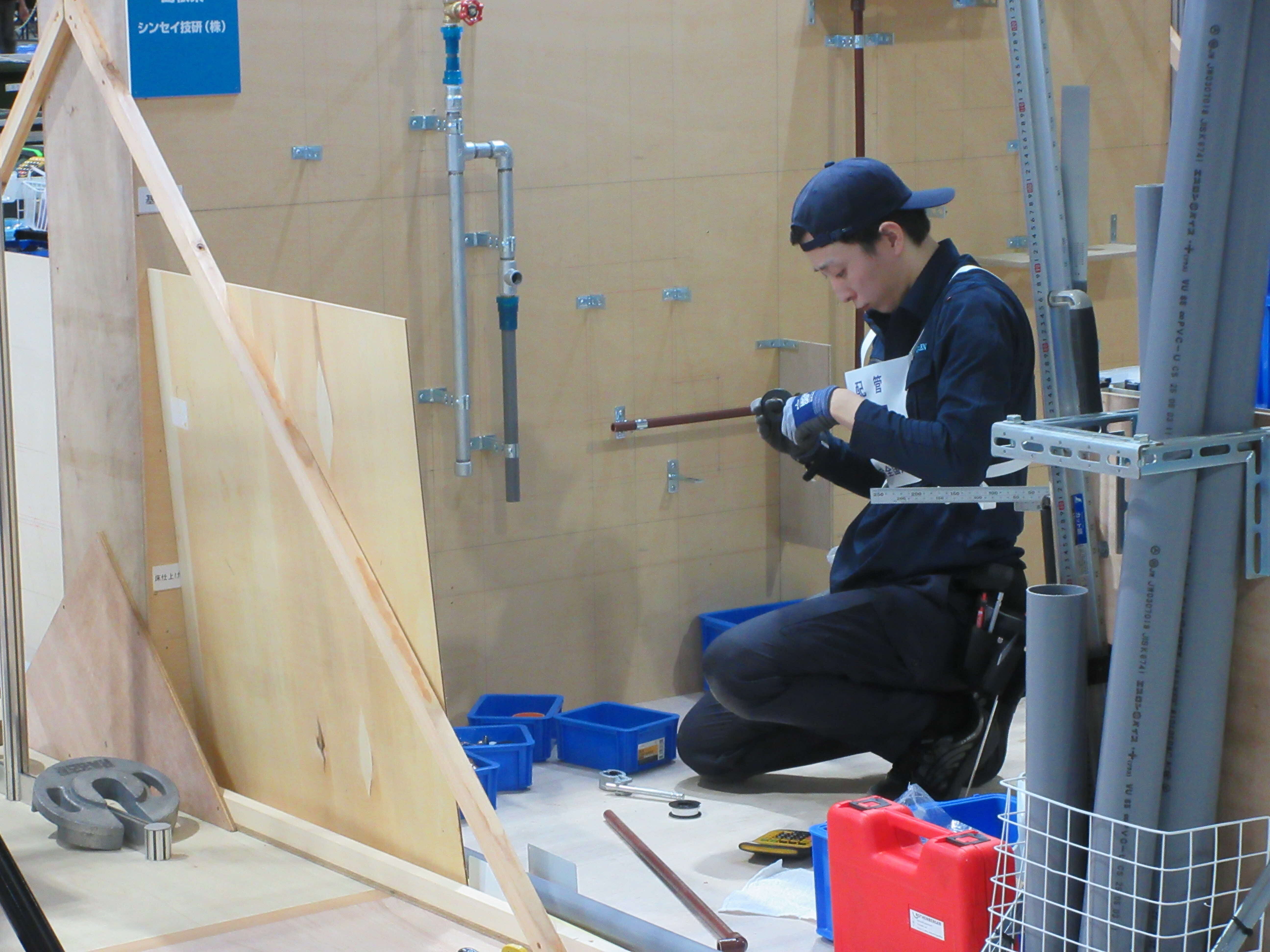 競技のようす（岡田さん）