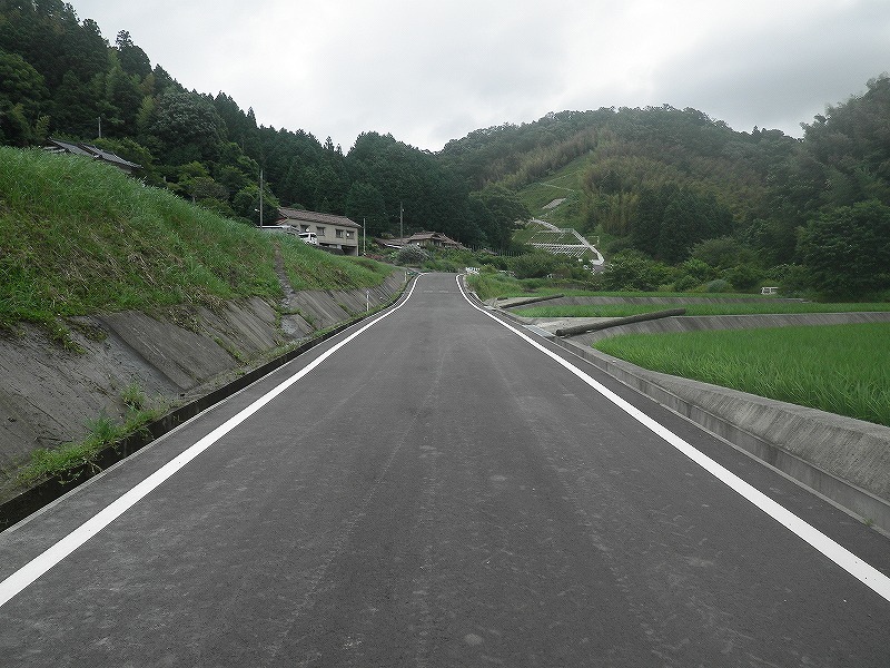 はまだ中央農道完成写真２