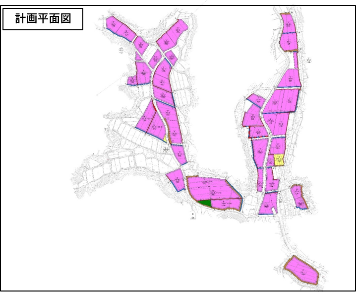 杵束地区のけいかくへいめんず