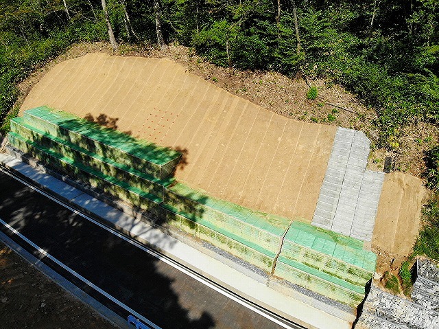 災害復旧工事の完了写真
