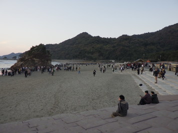 弁天島周辺の海浜地利用