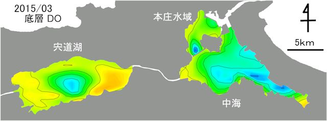 平成27年3月の底層のDO