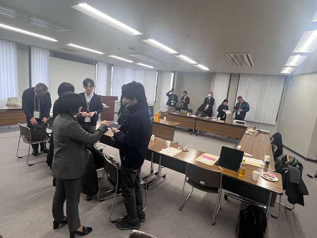 交流会名刺交換会
