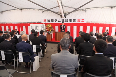 島根県知事挨拶の様子
