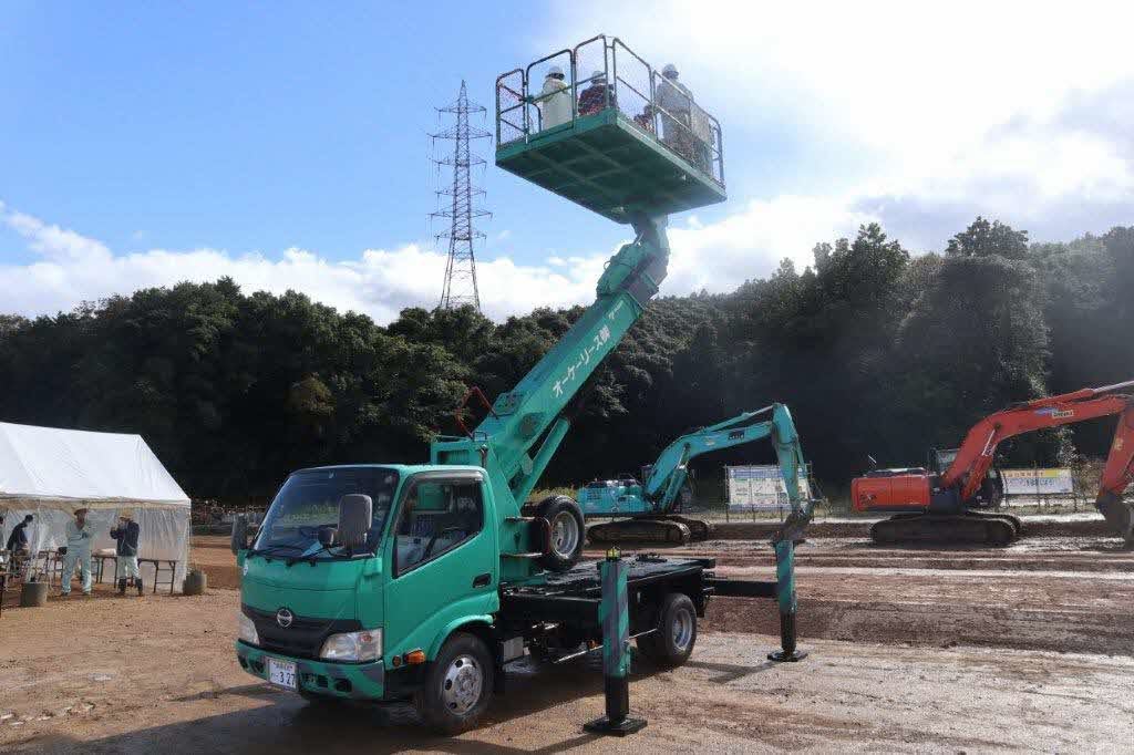 当初さ業車搭乗体験