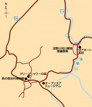 図（深野川位置）